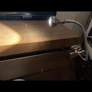 Two IKEA LED Wall/Clamp Spotlights with Box